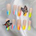 Load image into Gallery viewer, Ombre Rainbow Butterfly
